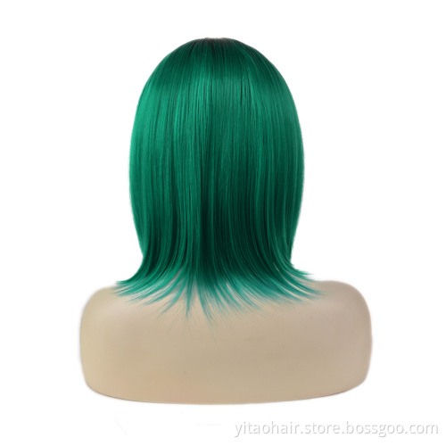 FZY 24 Inch Long Blonde Color Straight Hair Heat Resistant Synthetic Hair Lace Front Wig DHL Top Western Swiss